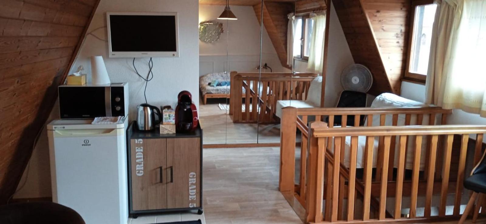 Ferienwohnung Face A La Cathedrale Straßburg Zimmer foto